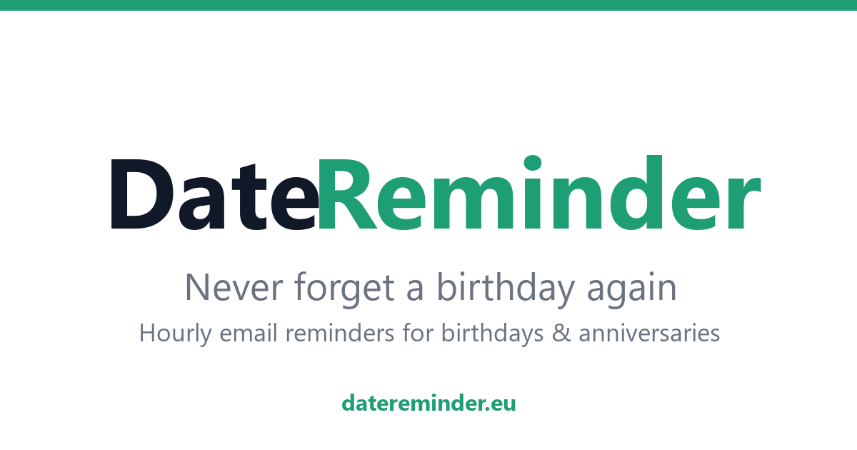 DateReminder screenshot 1
